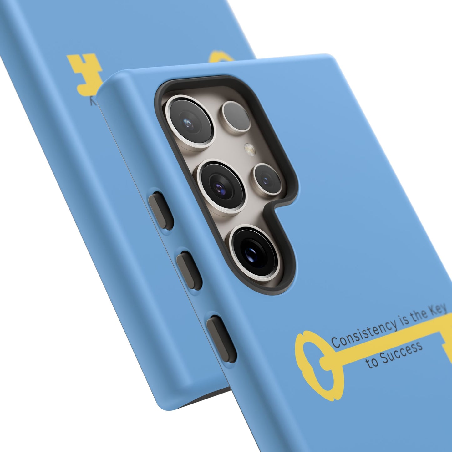 Phone Case - "Consistency is the Key to Success" Motivational Protective Cover