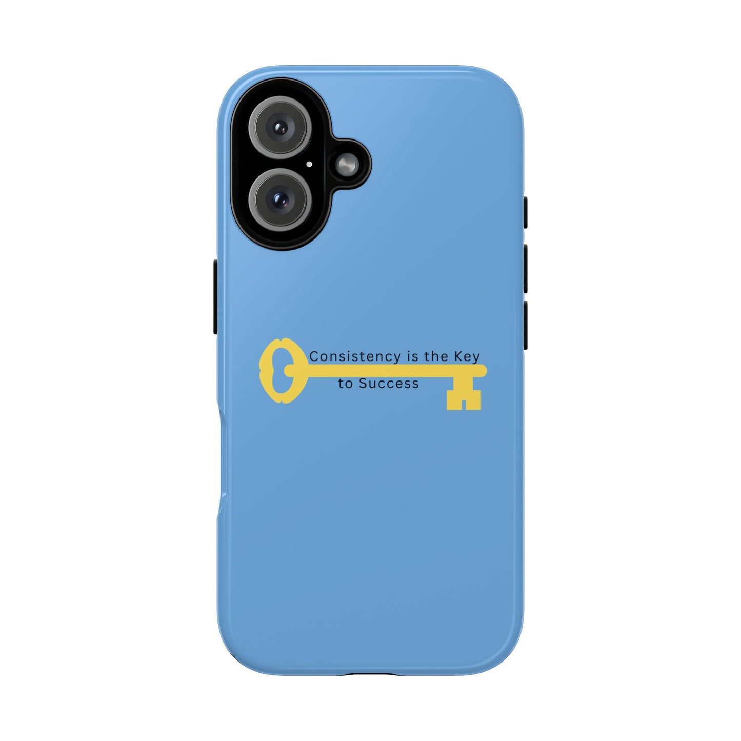 Phone Case - "Consistency is the Key to Success" Motivational Protective Cover
