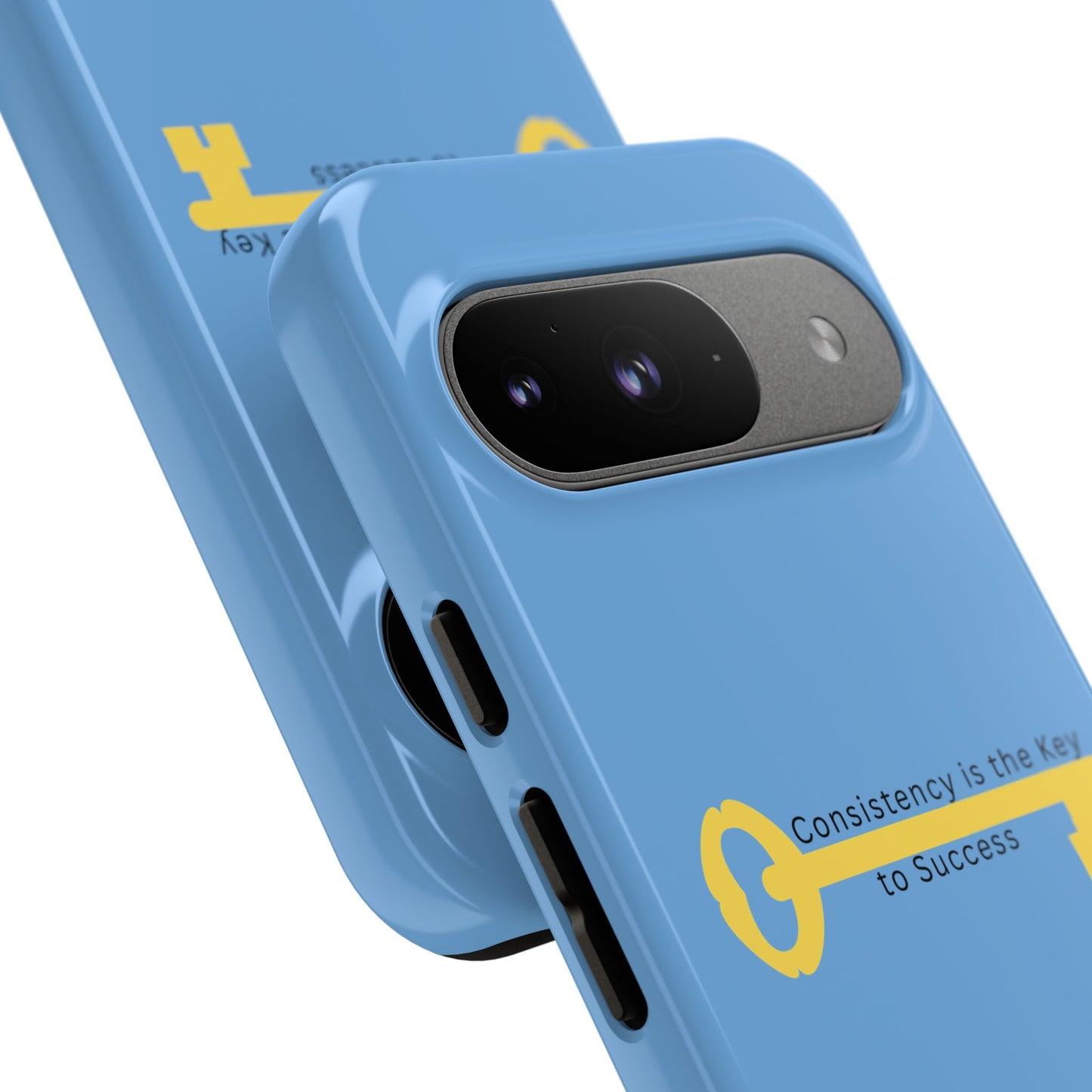 Phone Case - "Consistency is the Key to Success" Motivational Protective Cover