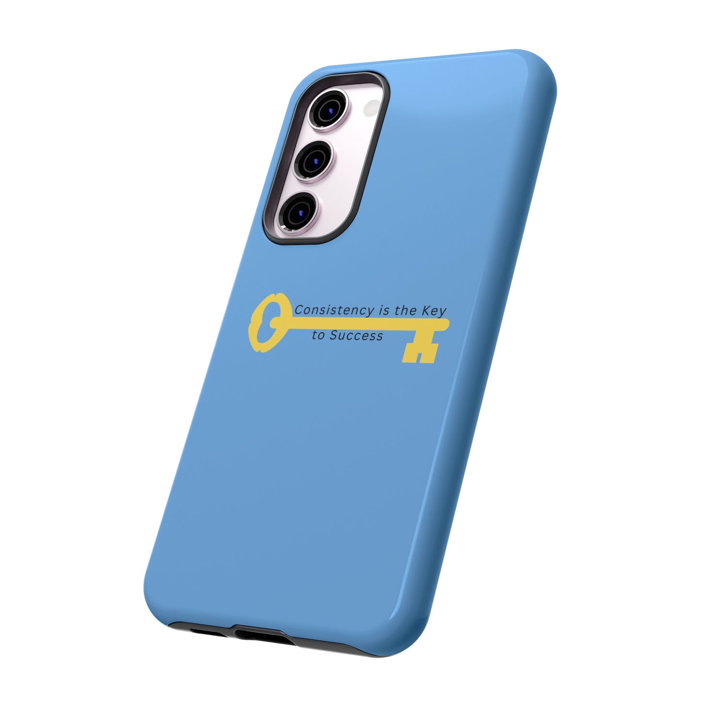 Phone Case - "Consistency is the Key to Success" Motivational Protective Cover