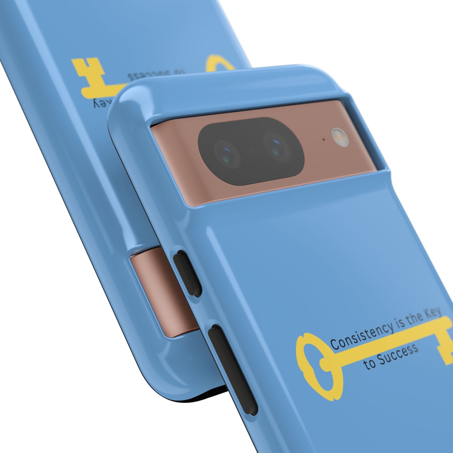 Phone Case - "Consistency is the Key to Success" Motivational Protective Cover