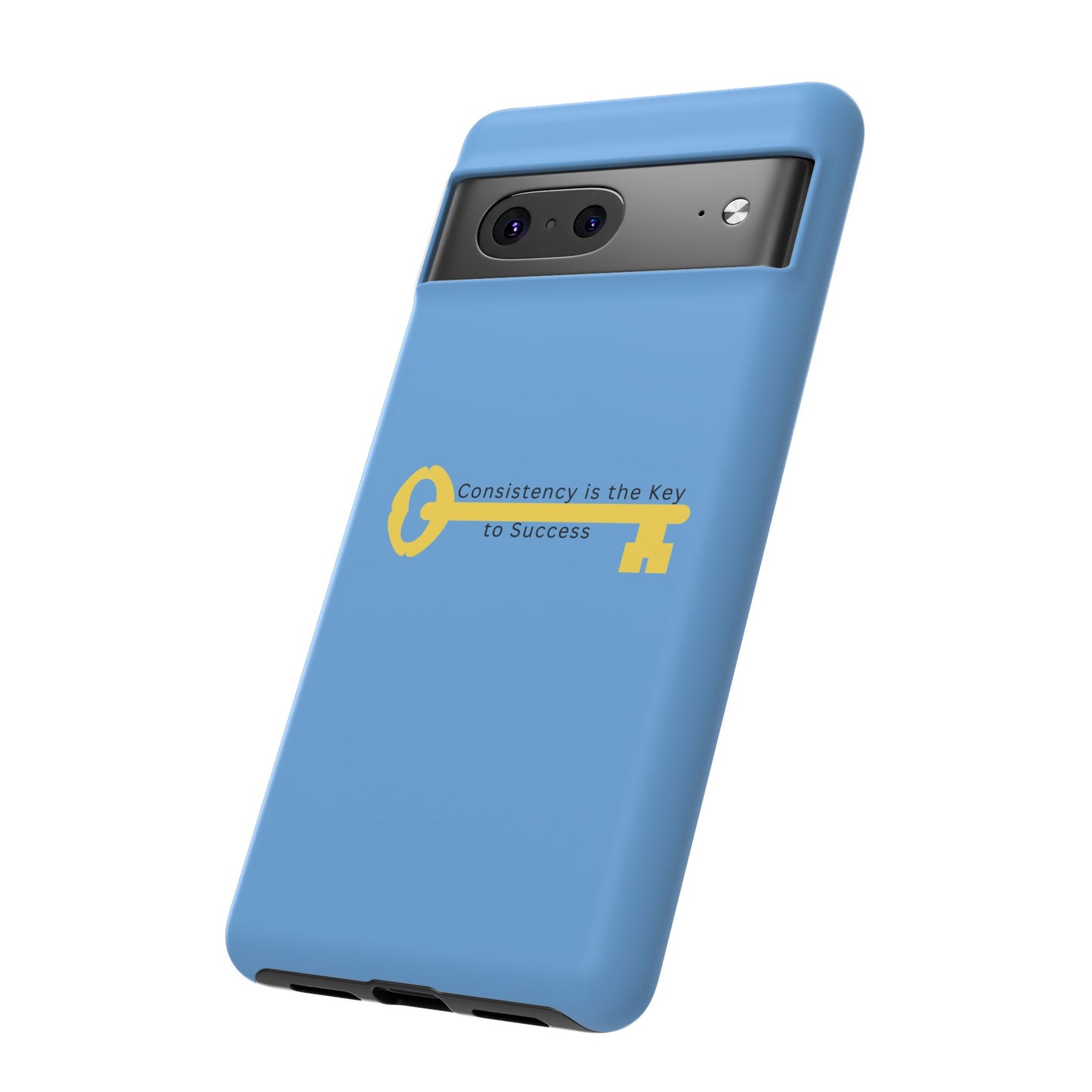 Phone Case - "Consistency is the Key to Success" Motivational Protective Cover