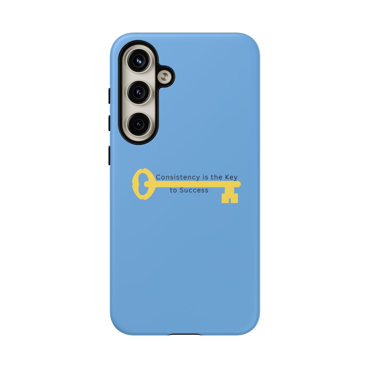 Phone Case - "Consistency is the Key to Success" Motivational Protective Cover