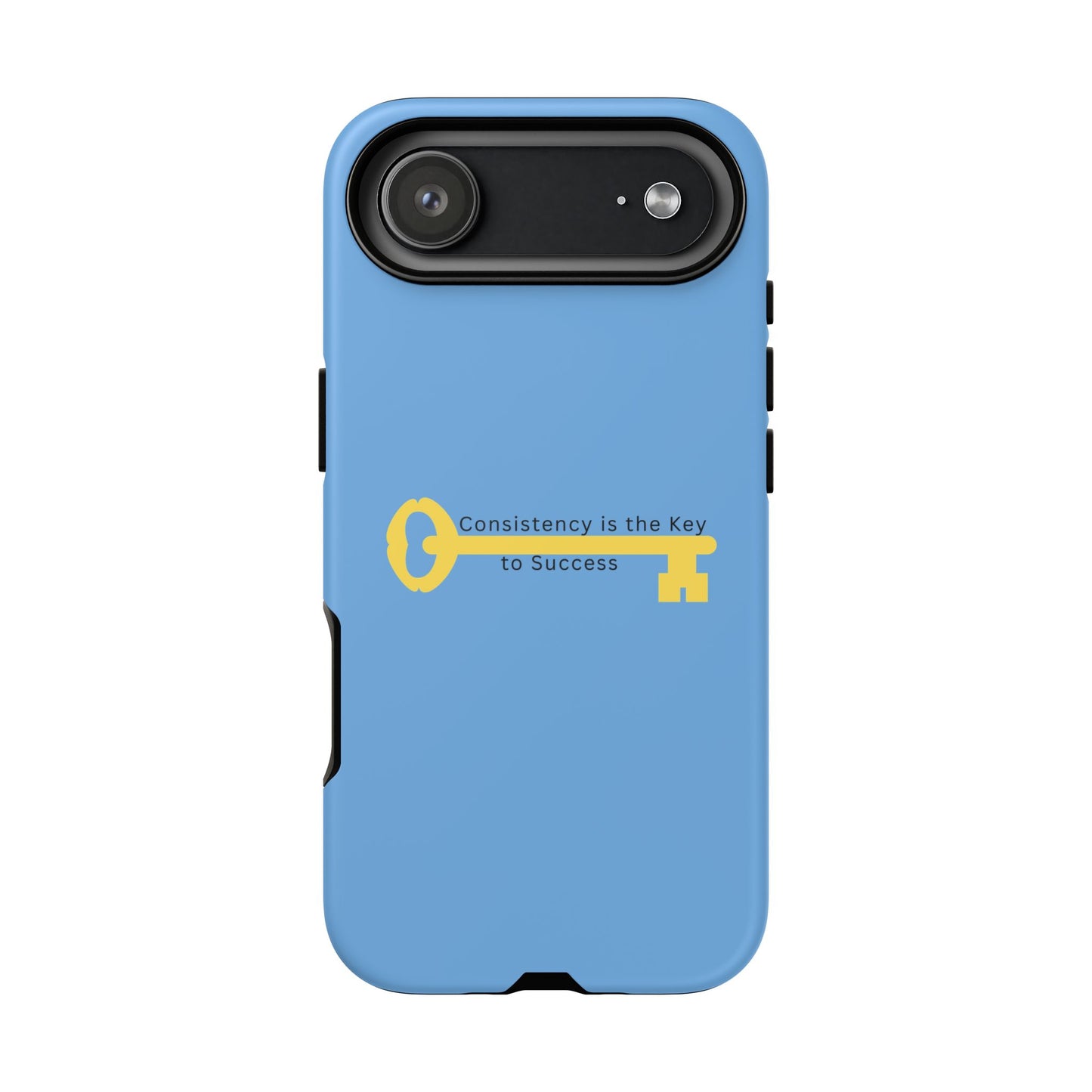Phone Case - "Consistency is the Key to Success" Motivational Protective Cover