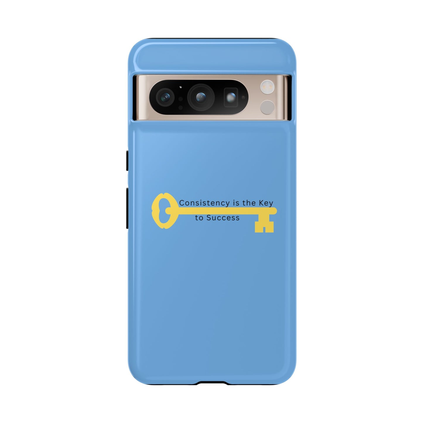 Phone Case - "Consistency is the Key to Success" Motivational Protective Cover