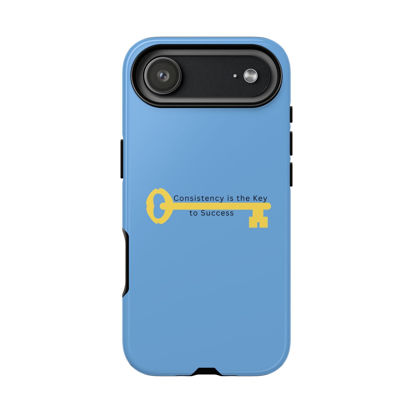 Phone Case - "Consistency is the Key to Success" Motivational Protective Cover