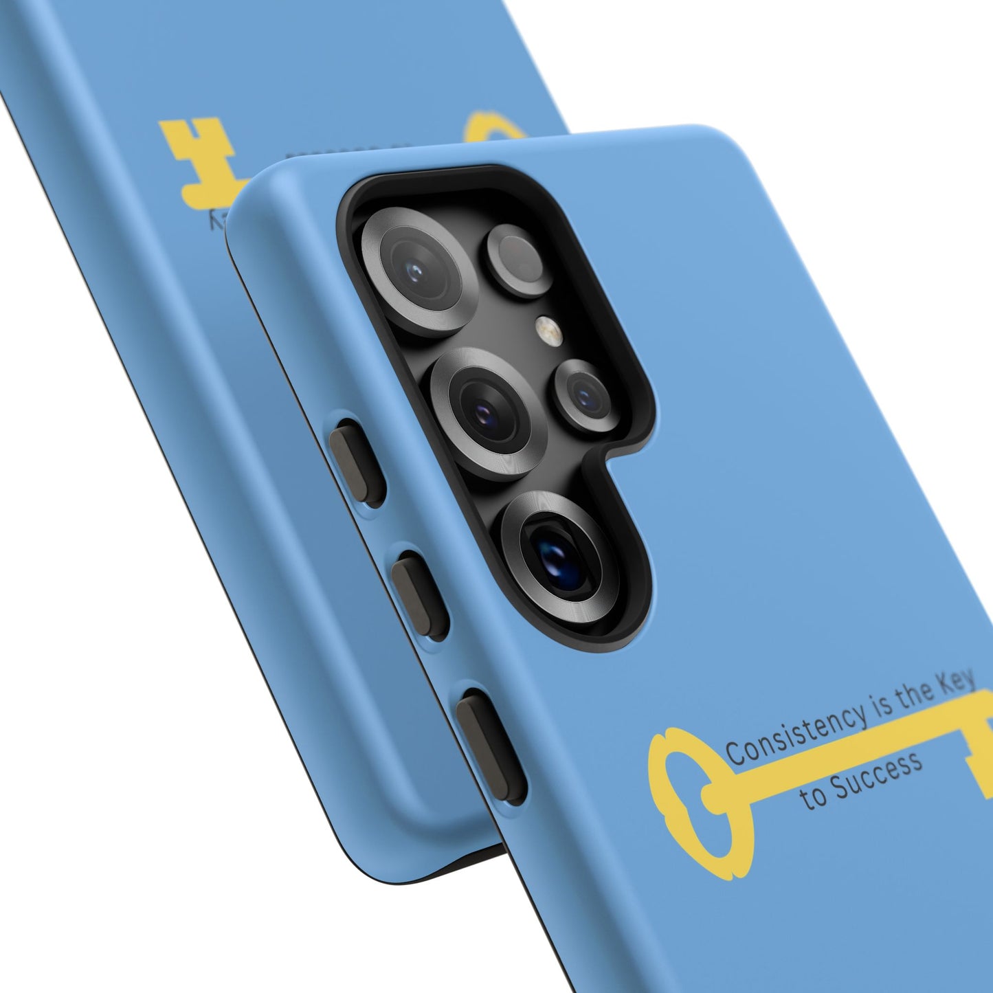 Phone Case - "Consistency is the Key to Success" Motivational Protective Cover