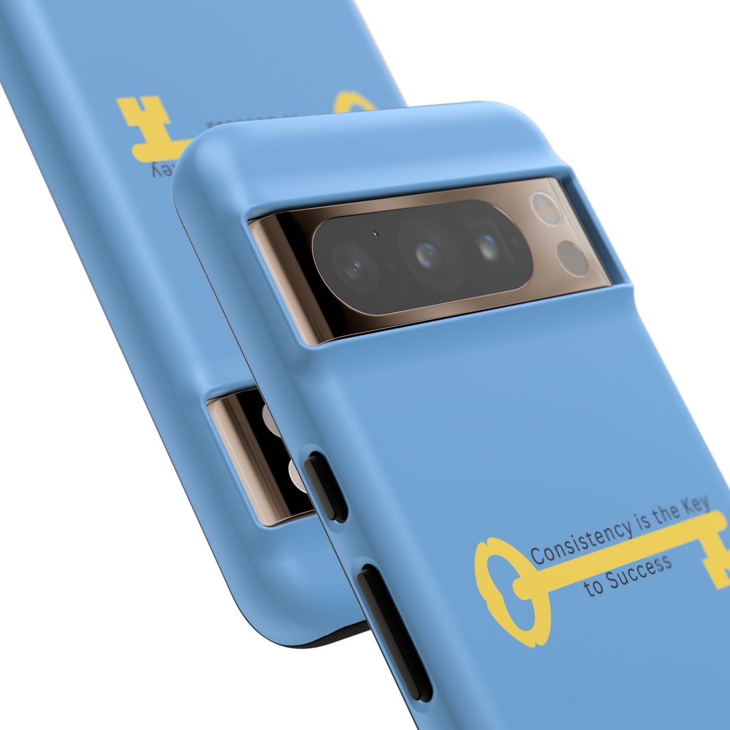 Phone Case - "Consistency is the Key to Success" Motivational Protective Cover