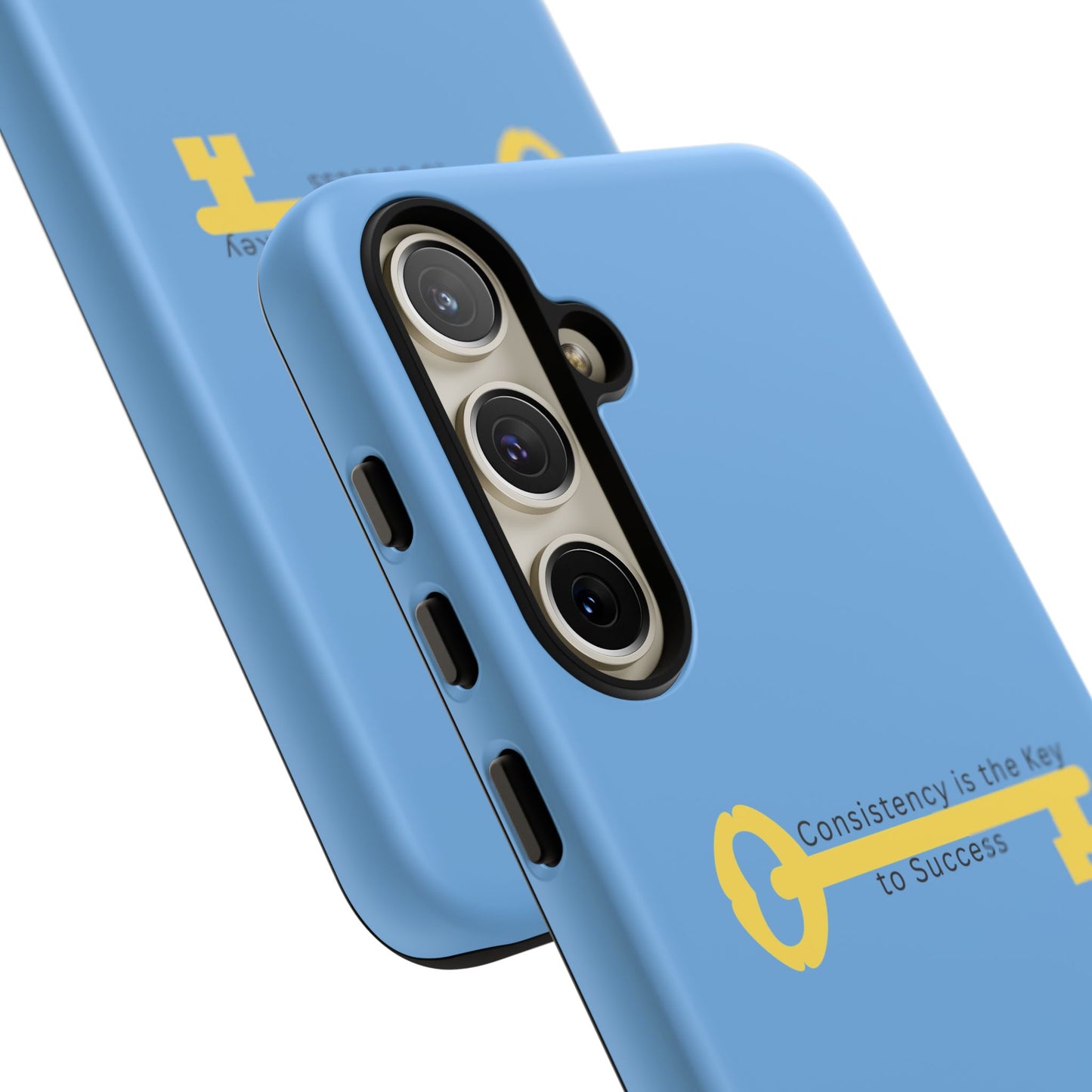 Phone Case - "Consistency is the Key to Success" Motivational Protective Cover