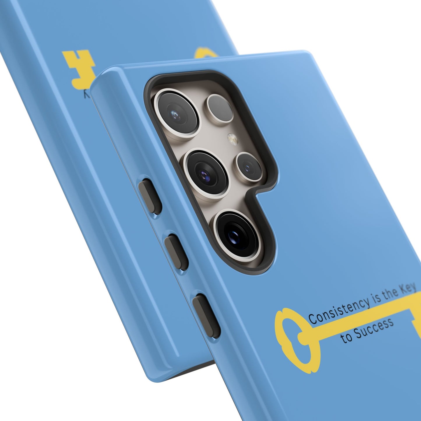 Phone Case - "Consistency is the Key to Success" Motivational Protective Cover