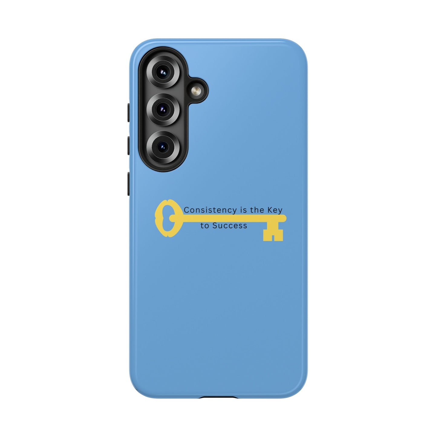 Phone Case - "Consistency is the Key to Success" Motivational Protective Cover