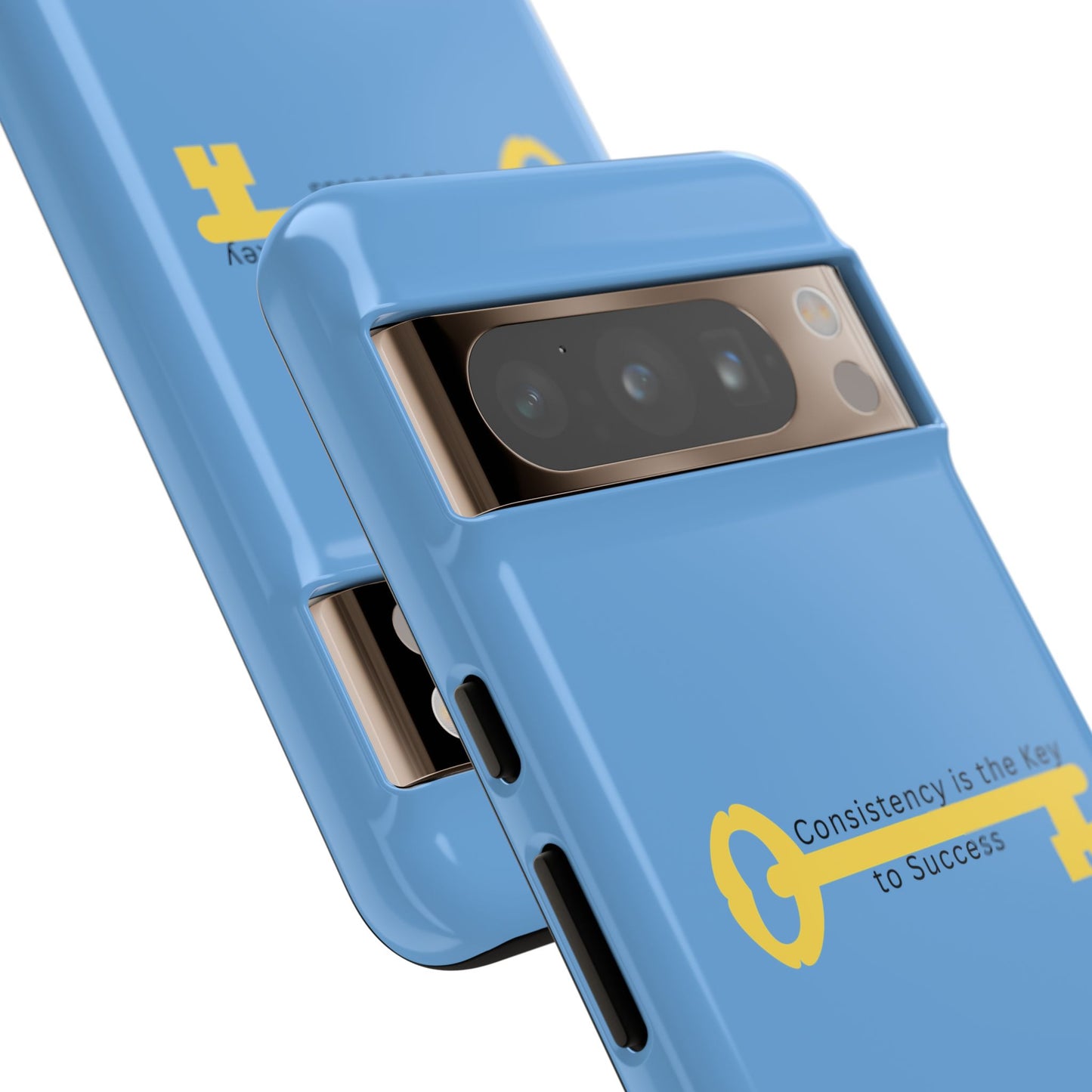 Phone Case - "Consistency is the Key to Success" Motivational Protective Cover