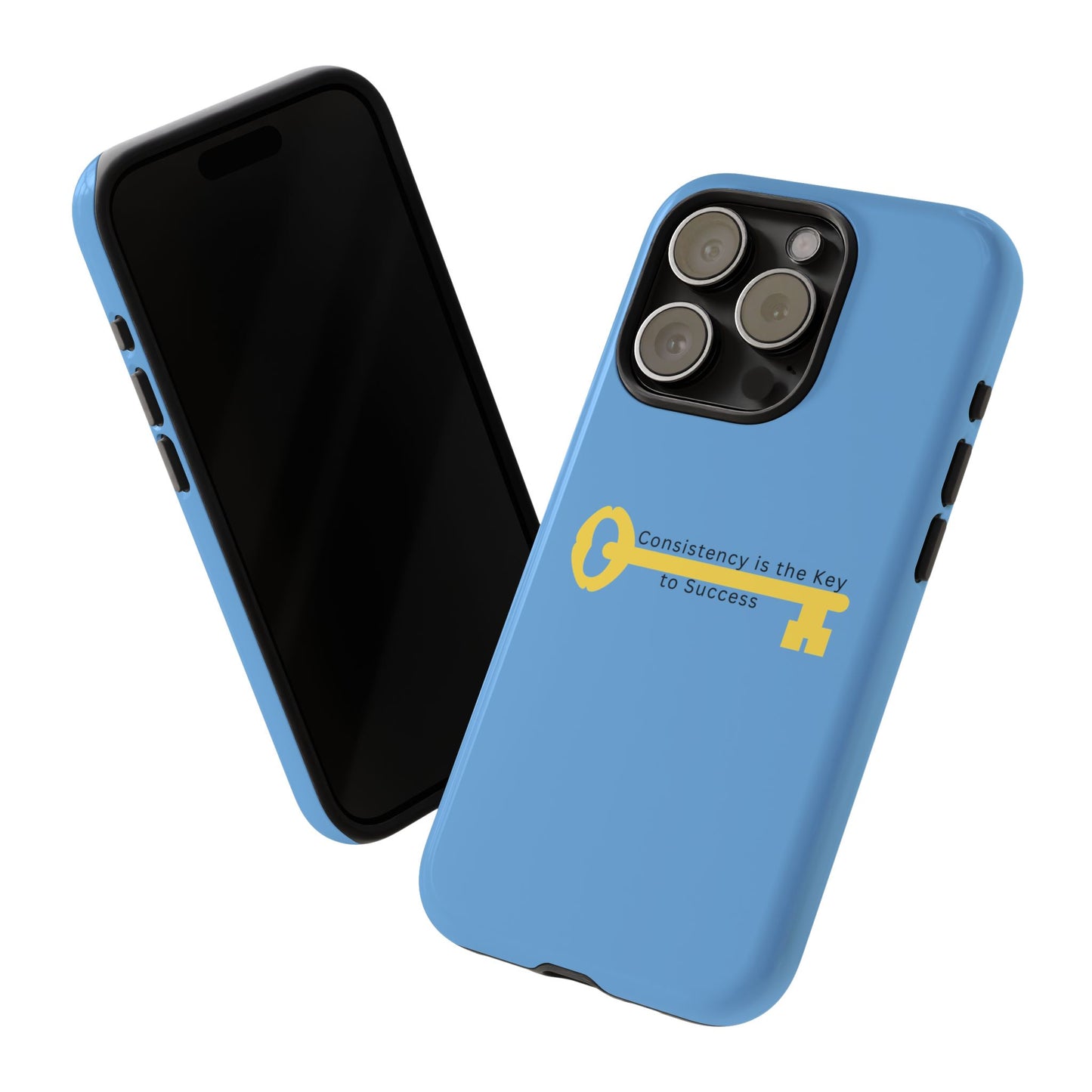 Phone Case - "Consistency is the Key to Success" Motivational Protective Cover