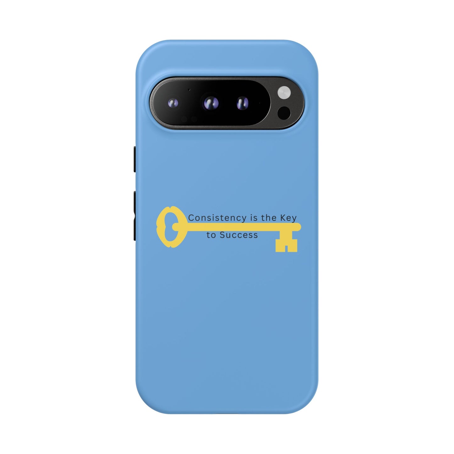 Phone Case - "Consistency is the Key to Success" Motivational Protective Cover