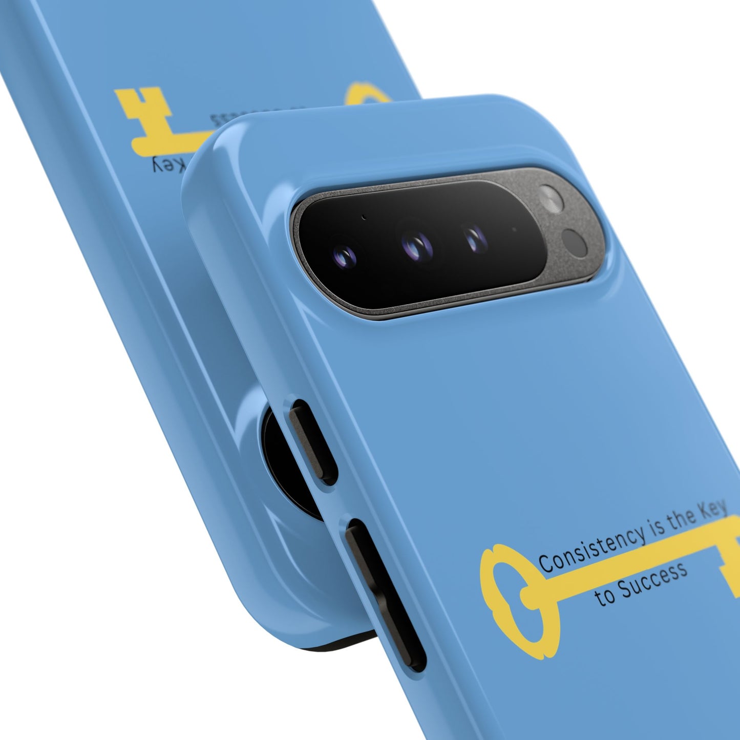 Phone Case - "Consistency is the Key to Success" Motivational Protective Cover