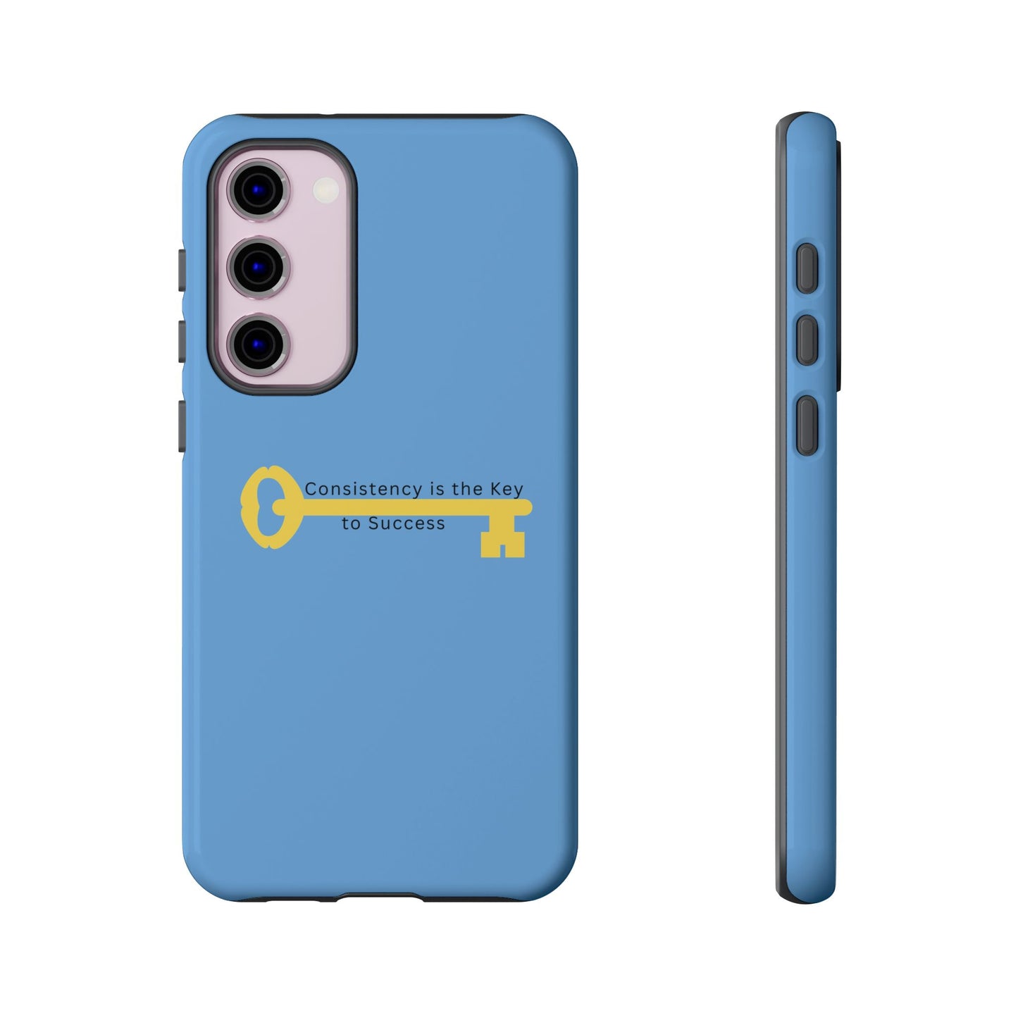 Phone Case - "Consistency is the Key to Success" Motivational Protective Cover