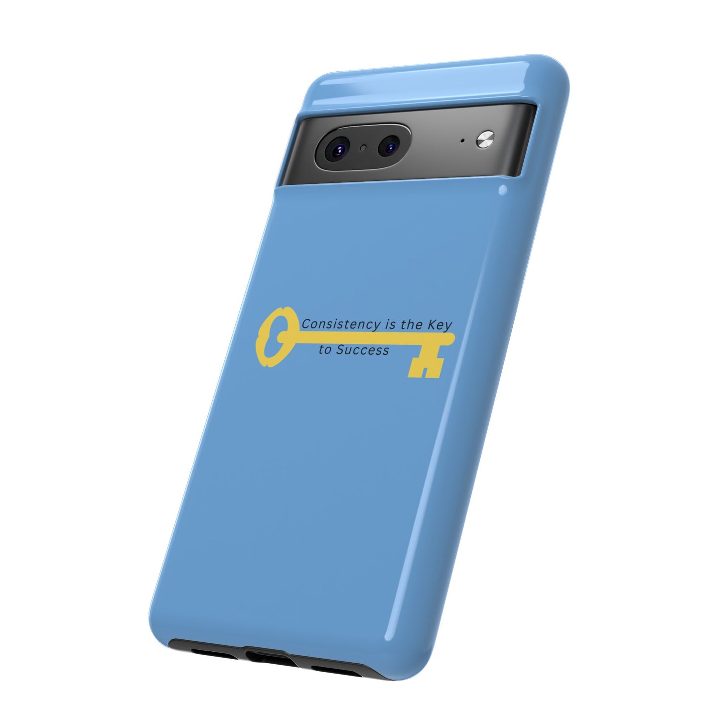 Phone Case - "Consistency is the Key to Success" Motivational Protective Cover