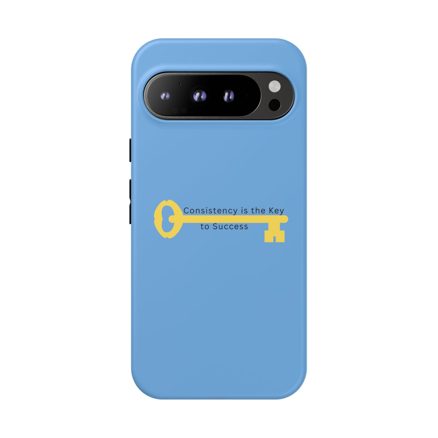 Phone Case - "Consistency is the Key to Success" Motivational Protective Cover