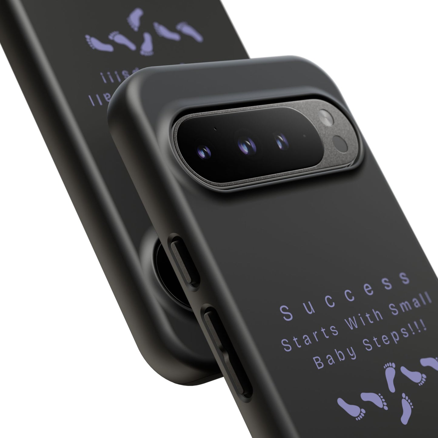 Motivational Phone Case — "Success Starts With Small Baby Steps" Inspirational Protective Cover
