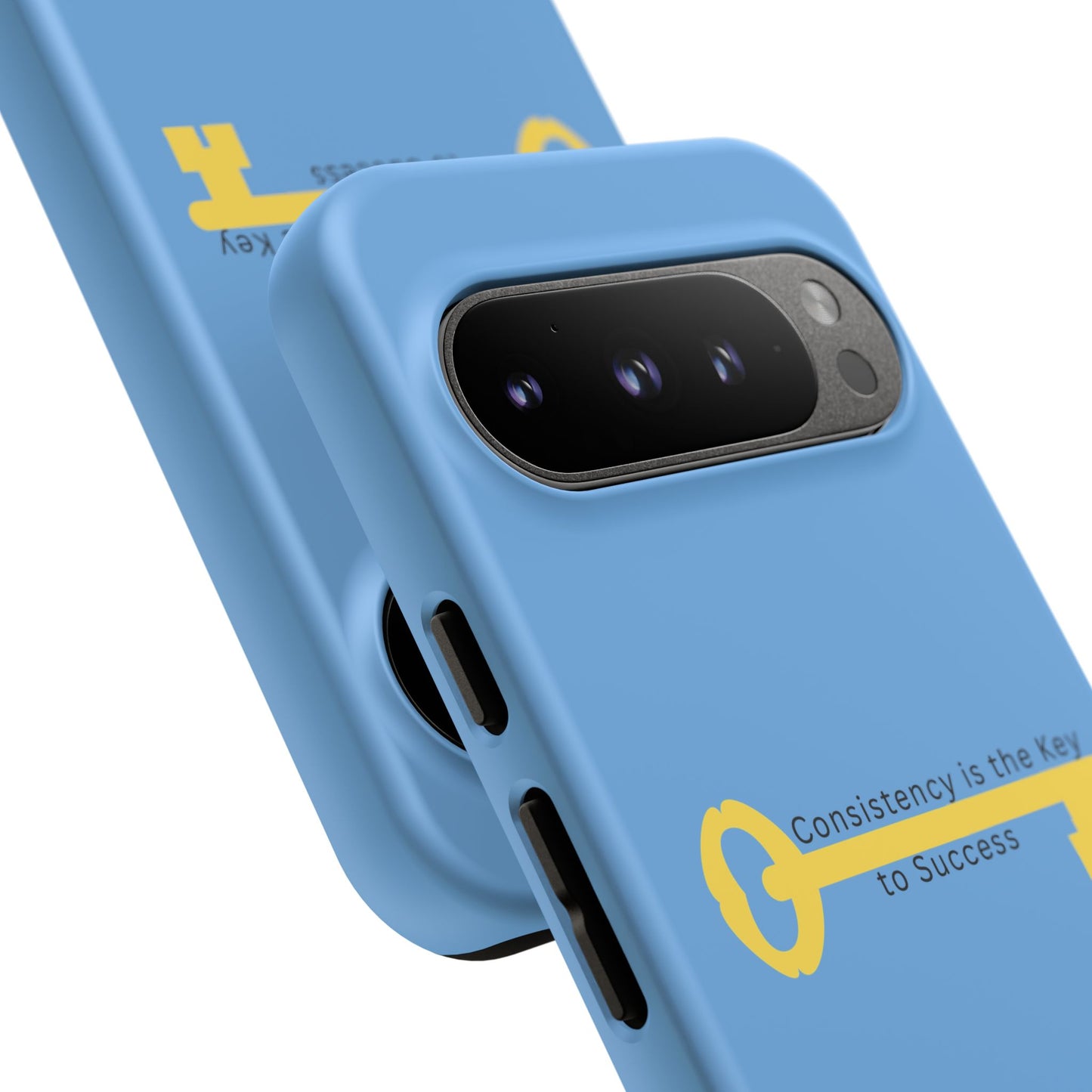 Phone Case - "Consistency is the Key to Success" Motivational Protective Cover