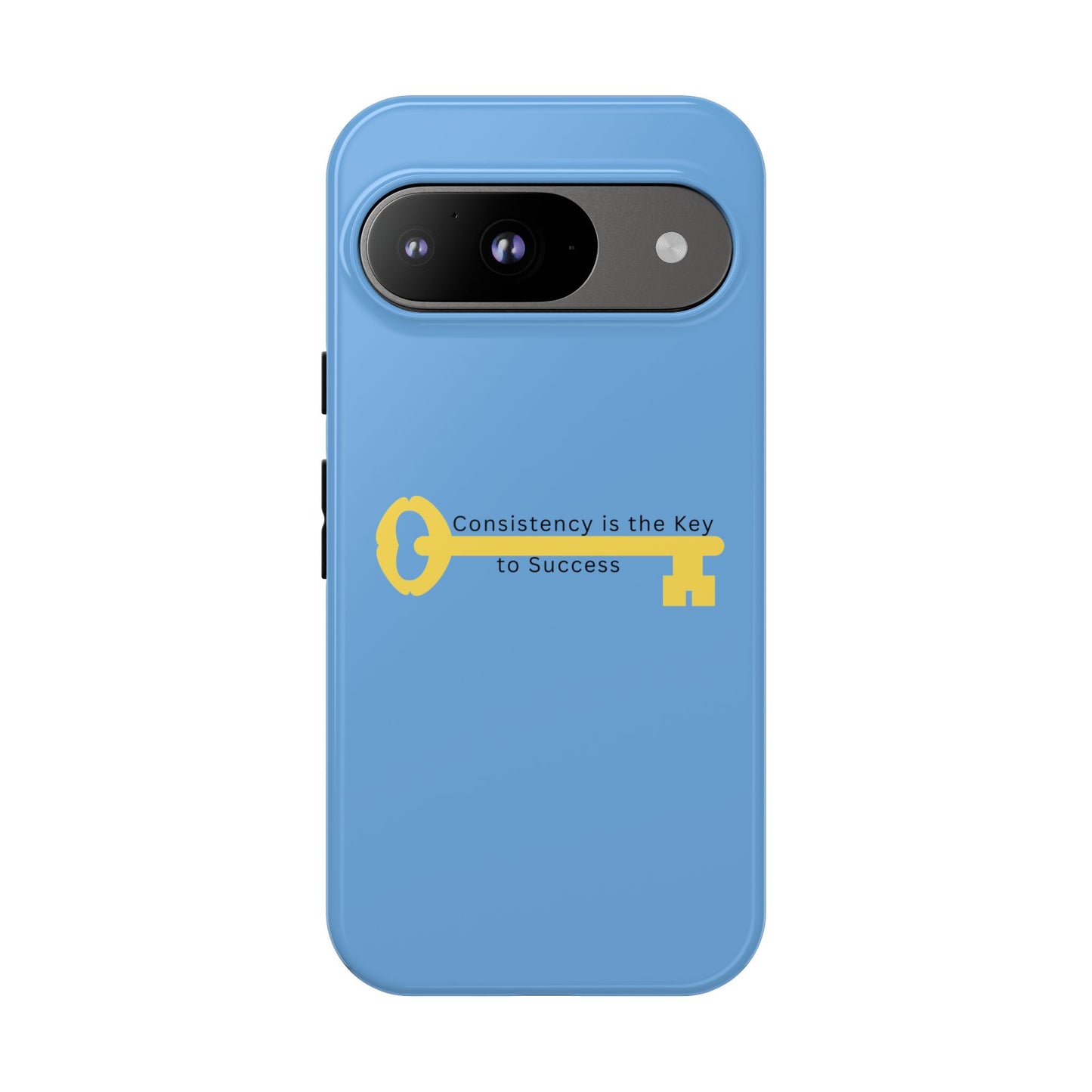 Phone Case - "Consistency is the Key to Success" Motivational Protective Cover
