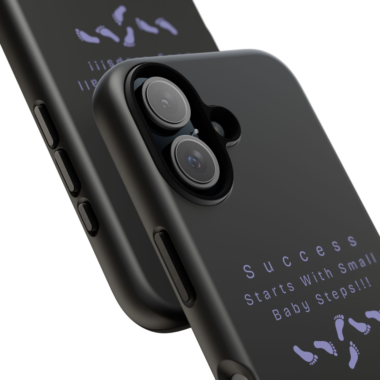 Motivational Phone Case — "Success Starts With Small Baby Steps" Inspirational Protective Cover