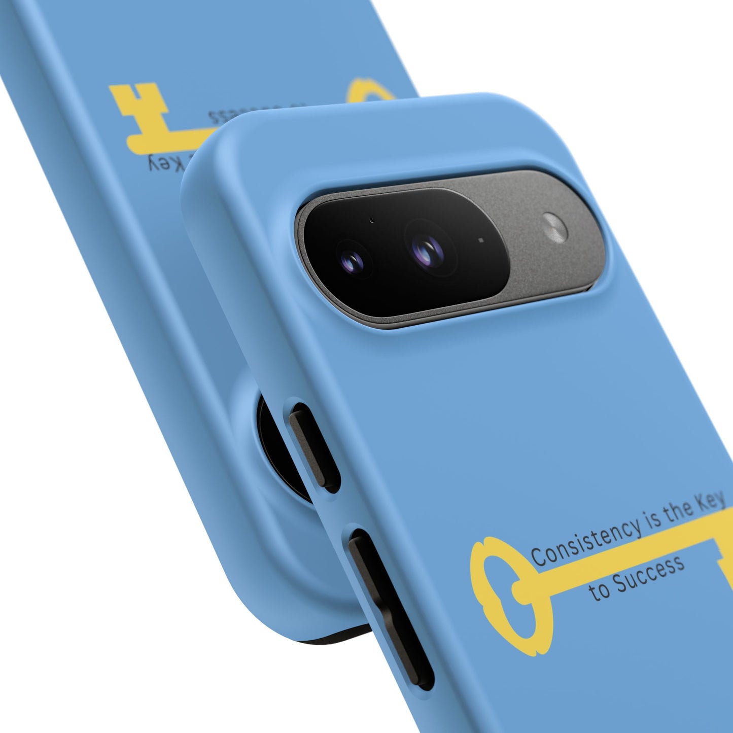 Phone Case - "Consistency is the Key to Success" Motivational Protective Cover