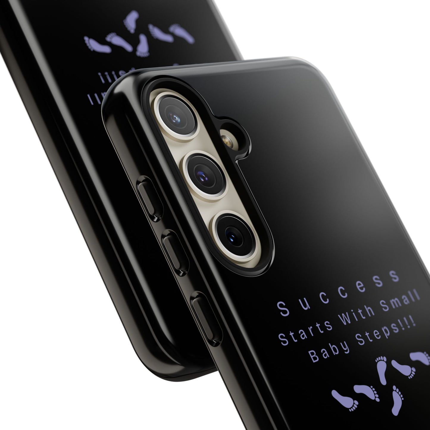 Motivational Phone Case — "Success Starts With Small Baby Steps" Inspirational Protective Cover