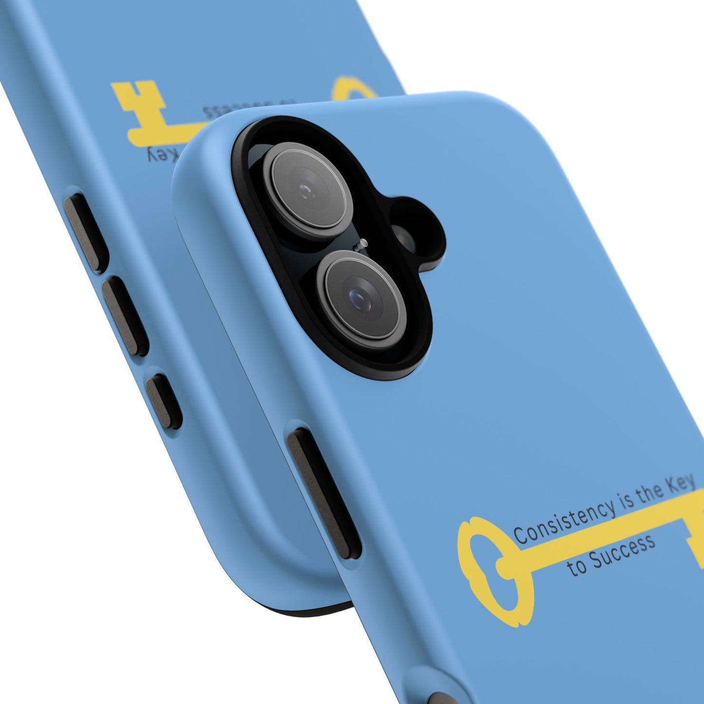 Phone Case - "Consistency is the Key to Success" Motivational Protective Cover