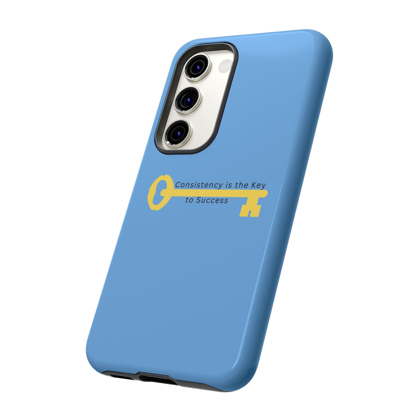 Phone Case - "Consistency is the Key to Success" Motivational Protective Cover