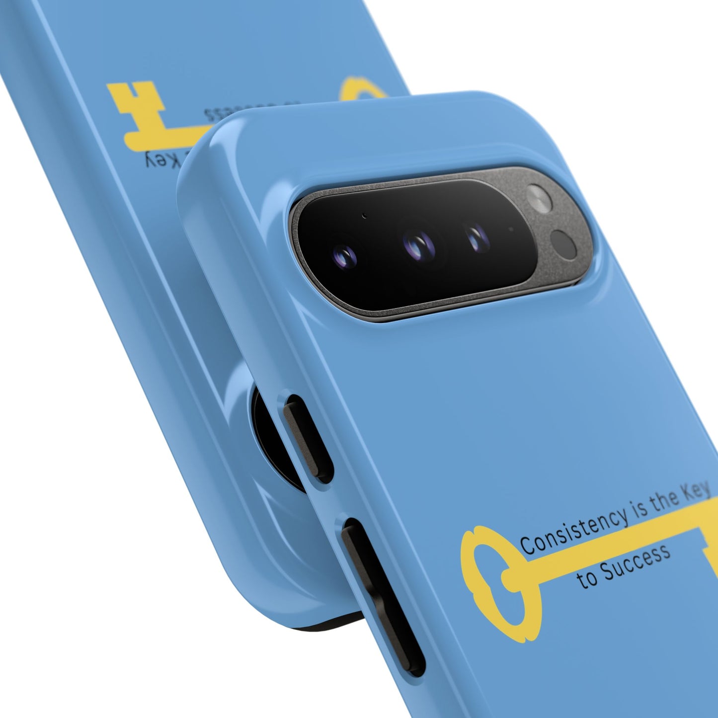 Phone Case - "Consistency is the Key to Success" Motivational Protective Cover