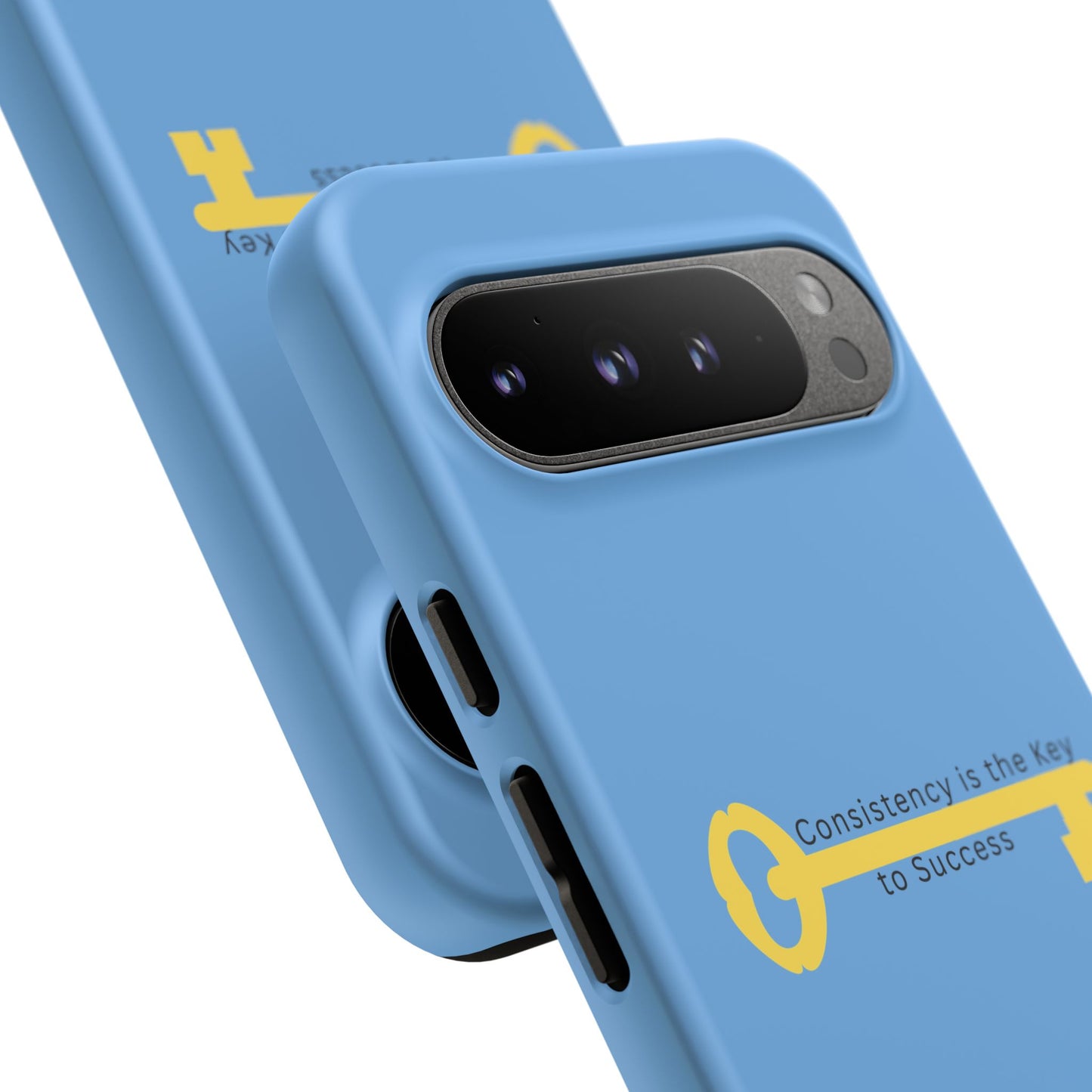 Phone Case - "Consistency is the Key to Success" Motivational Protective Cover