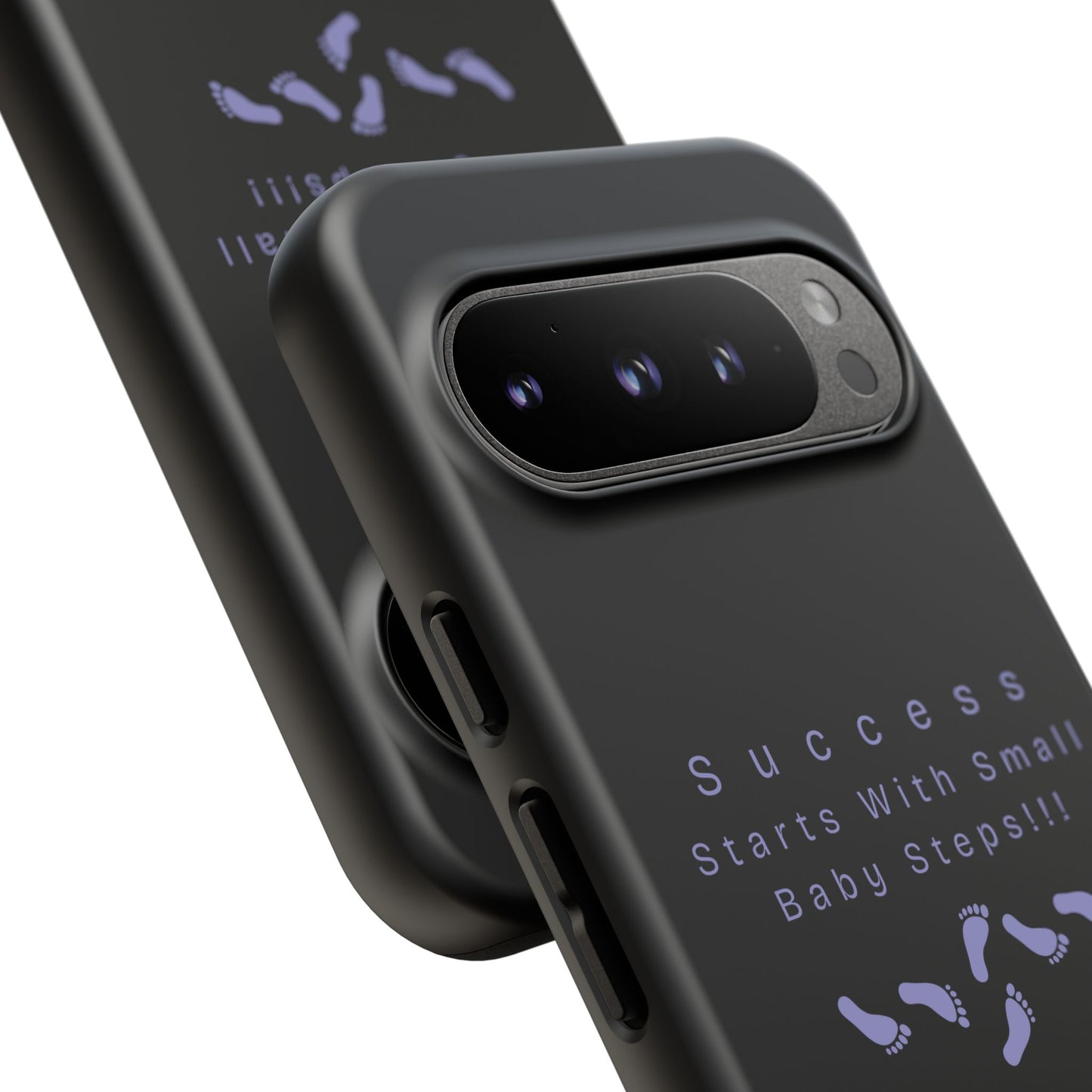 Motivational Phone Case — "Success Starts With Small Baby Steps" Inspirational Protective Cover