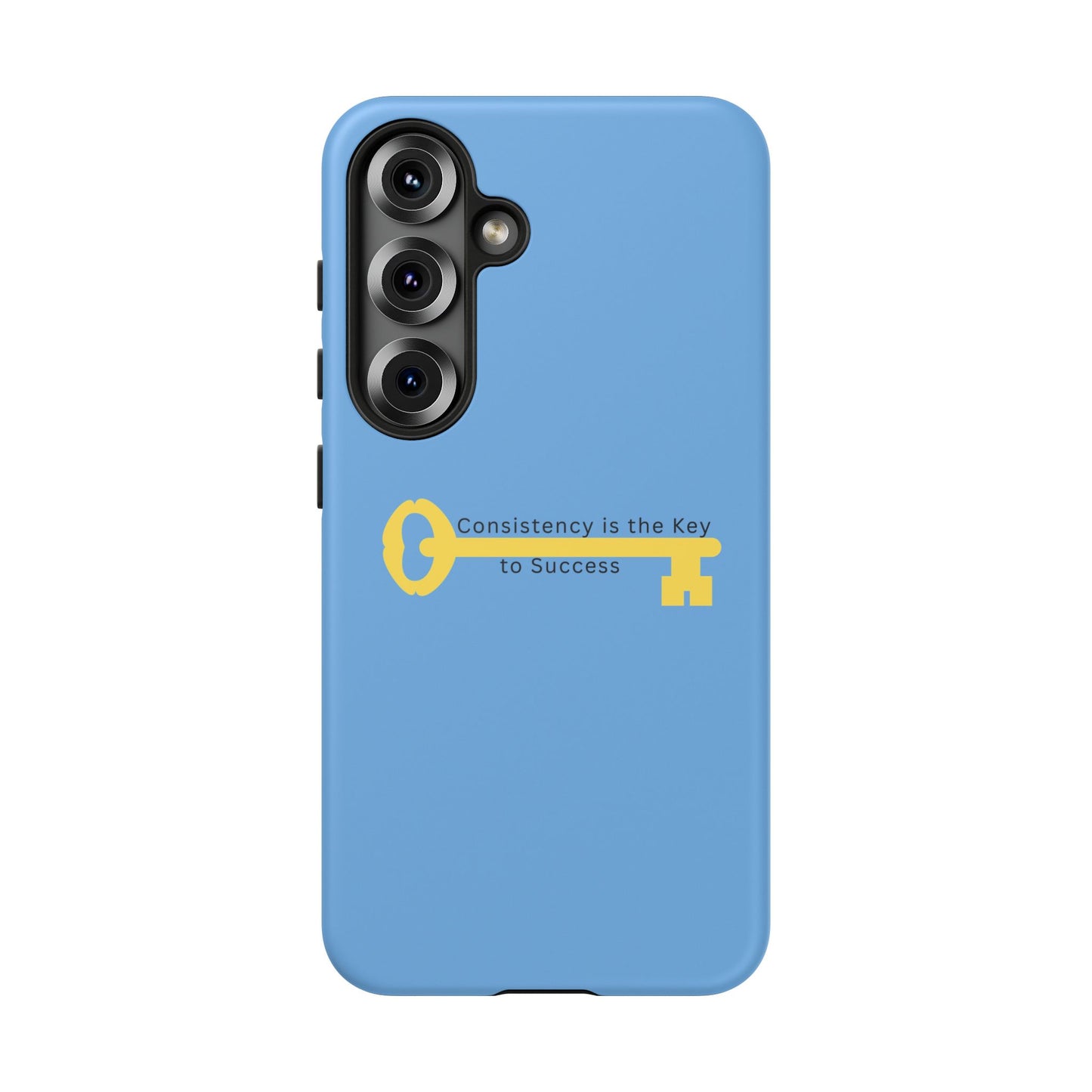 Phone Case - "Consistency is the Key to Success" Motivational Protective Cover