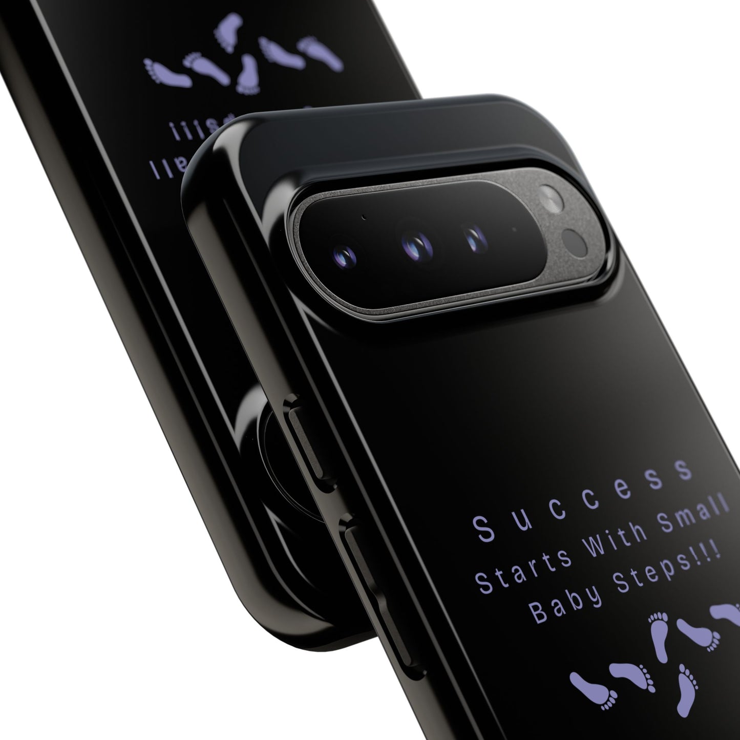 Motivational Phone Case — "Success Starts With Small Baby Steps" Inspirational Protective Cover