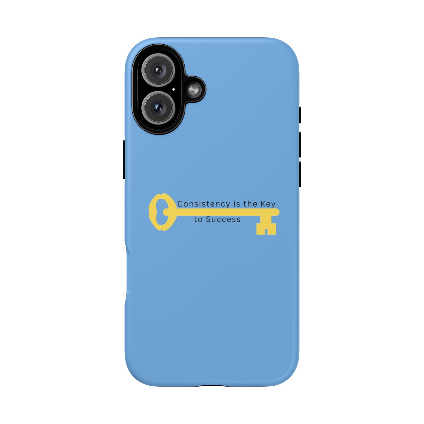 Phone Case - "Consistency is the Key to Success" Motivational Protective Cover