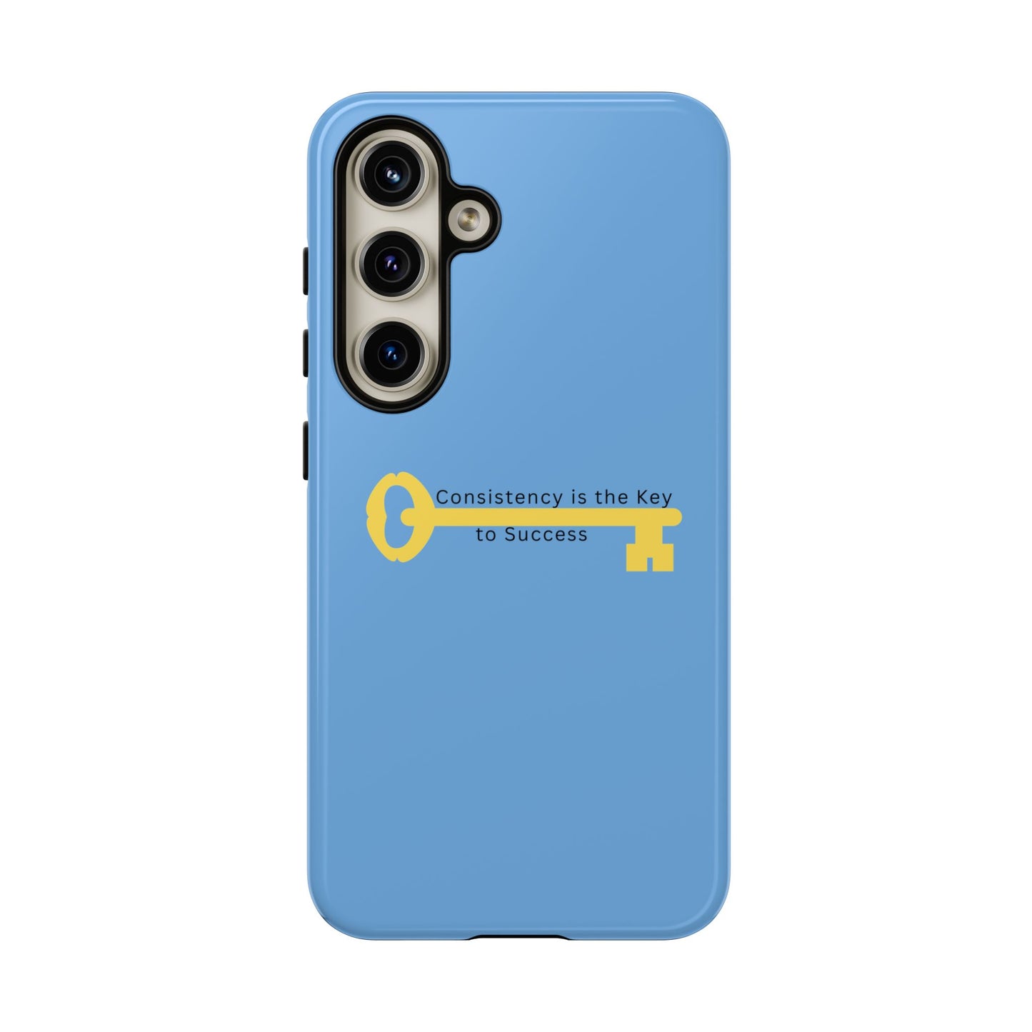 Phone Case - "Consistency is the Key to Success" Motivational Protective Cover
