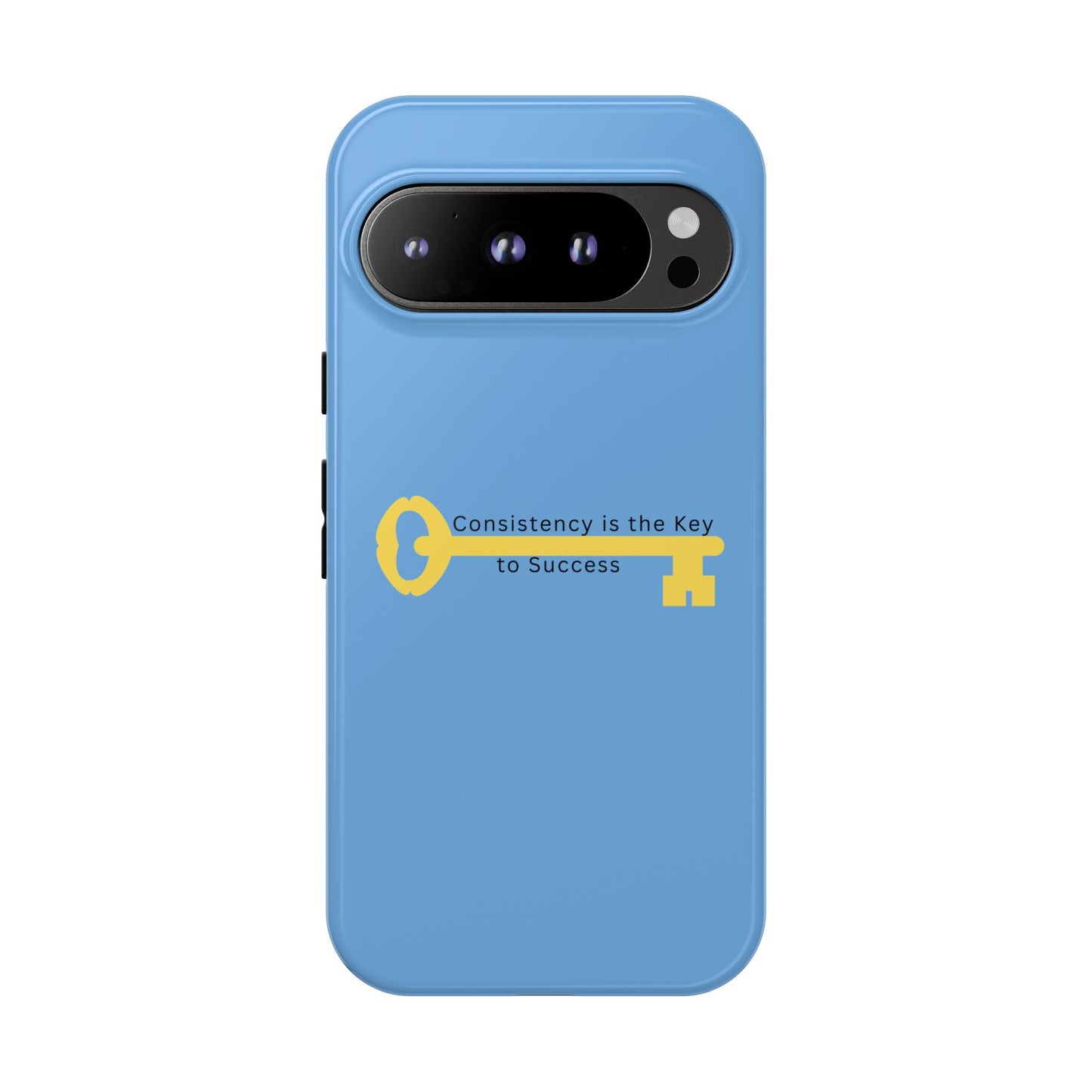 Phone Case - "Consistency is the Key to Success" Motivational Protective Cover