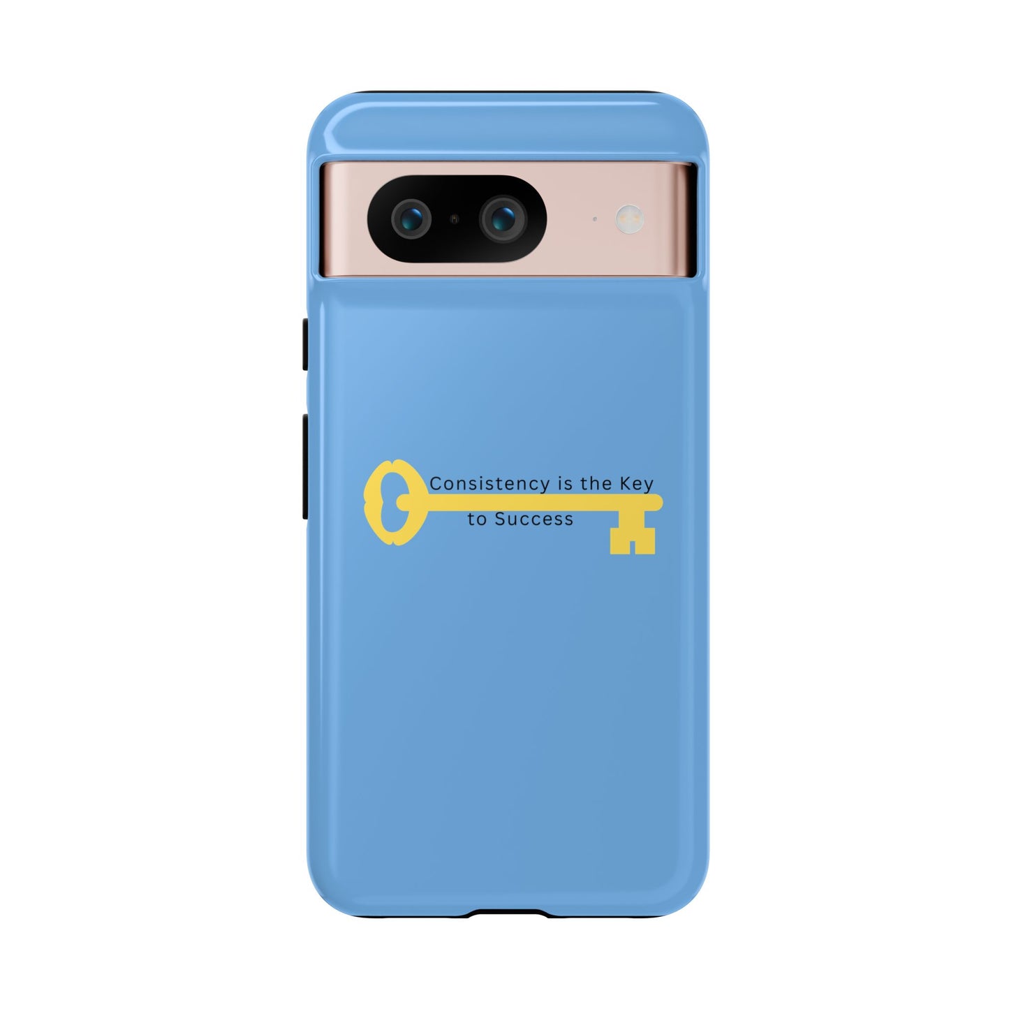 Phone Case - "Consistency is the Key to Success" Motivational Protective Cover